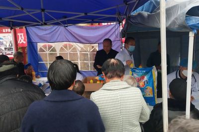 太平鎮(zhèn)開展獻血暨義診活動